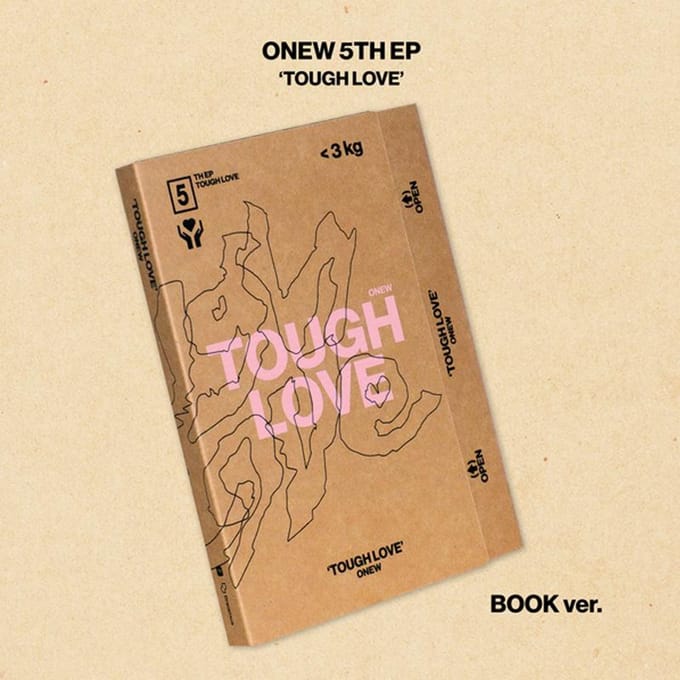 EENW (SHINee) – 5e EP 'TOUGH LOVE' (BOEK Versie) 1pcs beige