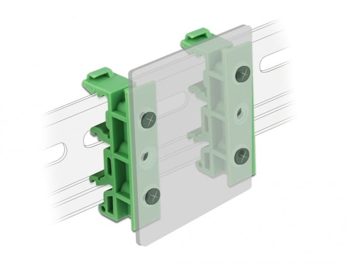 Delock 65961 DIN-railadapter 1 stuk(s) Bag