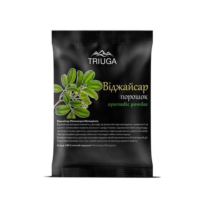 Triyuga. Vijaysar Poeder, 50 g