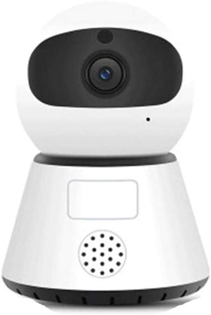 Mini IP Camera - Wifi Camera Babyfoon - Thuis Bewaken - 360 Graden Rotatie - 1080p HD - Wit