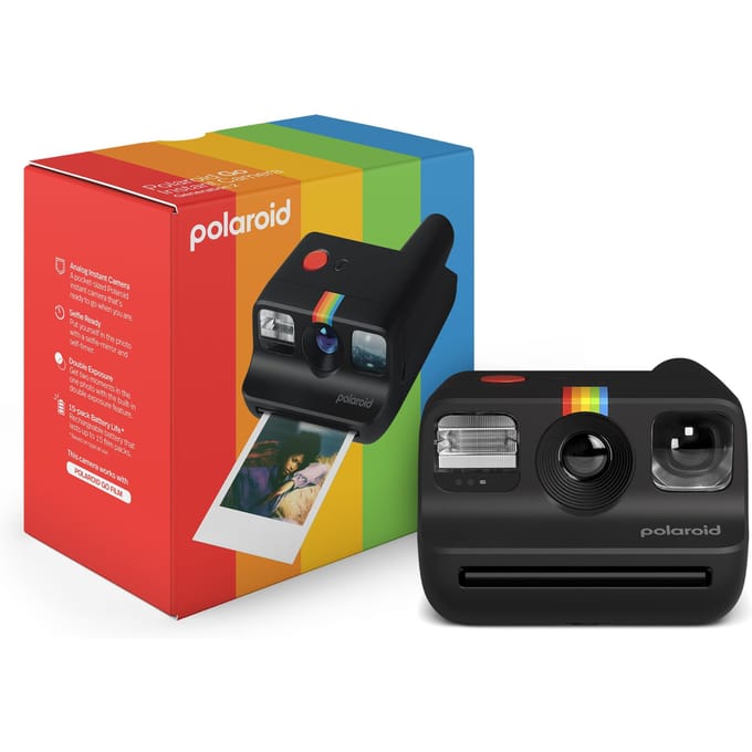 Polaroid Instant Camera Polaroid Go Generatie 2 – Zwart (9096)