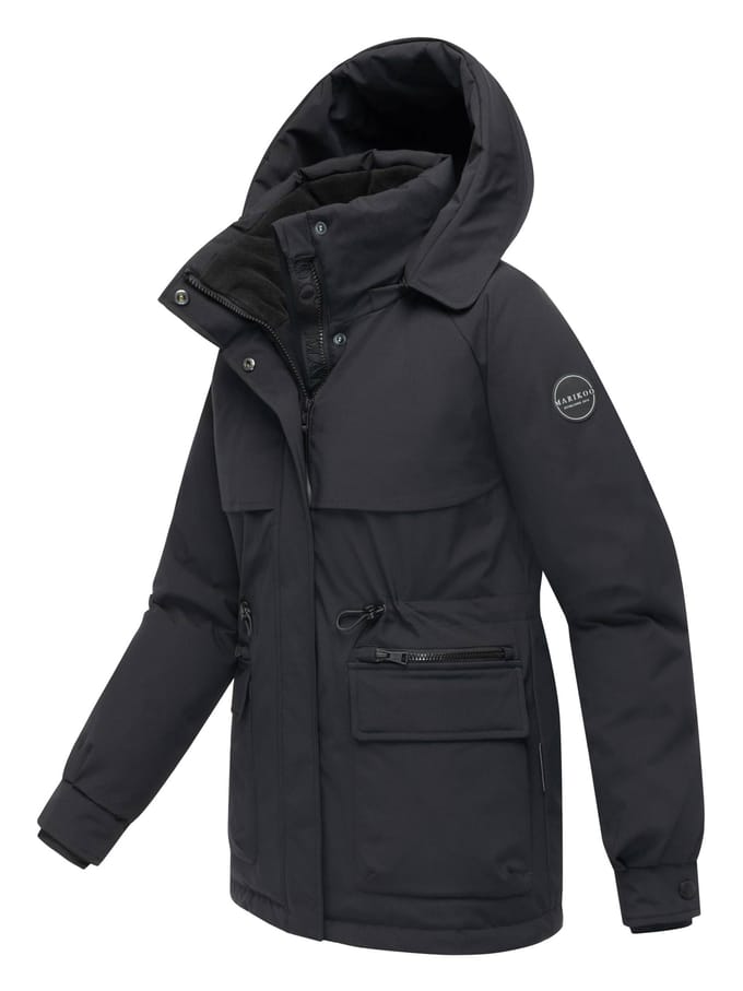Marikoo dames winterjas Shigaraa met afneembare capuchon & magnetische zakken