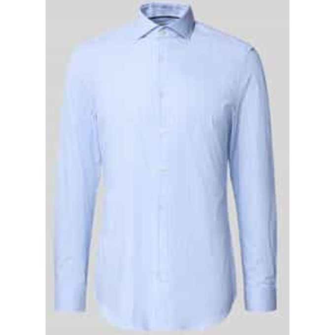 Super slim fit zakelijk hemd met kentkraag