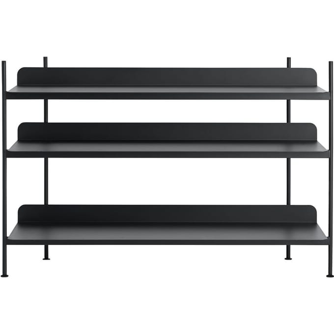 Muuto - Compile schappensysteem - zwart - Configuratie 2