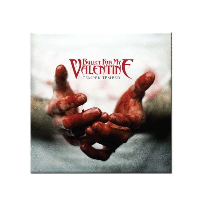Bullet For My Valentine - Temper Temper - Koelkast magneet - 7.5 x 7.5 cm