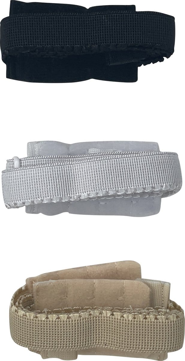 3BMT® BH voor Lage Open Rug - set van 3 Kleuren - Verstelbaar - Low Back Straps