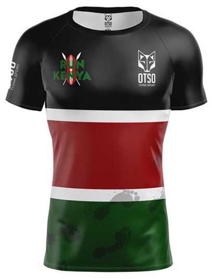 Otso Kenya T-shirt Met Korte Mouwen Veelkleurig M