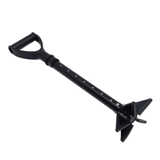 Verstelbare Stahulp Ondersteunend Draagbaar Hulp voor Ouderen om Op te Staan Mobiliteitshulpmiddel Verstelbaar Statief black