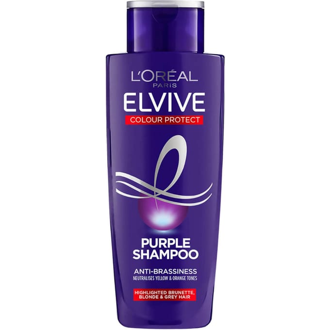 L'Oréal Paris Elvive Colour Protect Anti-Brassiness Purple Shampoo and Conditioner Set