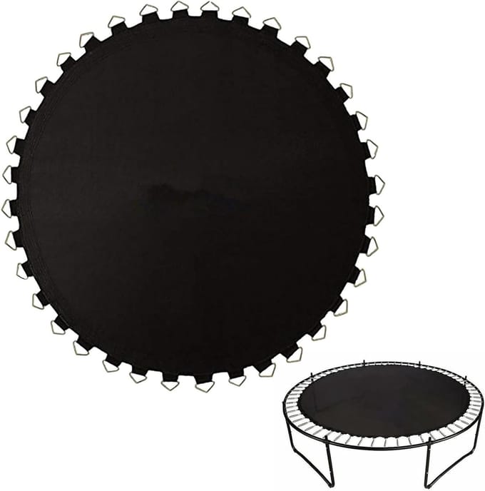 Trampoline Mat - Vervangend Springkleed - Buiten Fitness - Weerbestendig Polypropyleen - 3 meter - Zwart