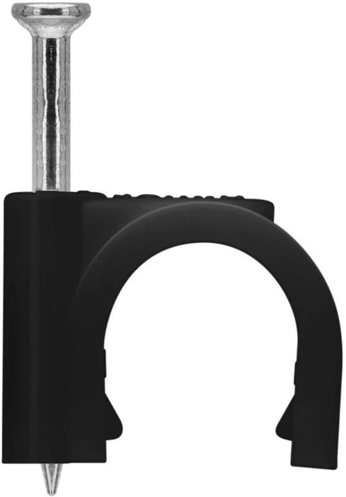 PAWBOL - Kabelhouder - 8 mm - Zwart - 100 stuks