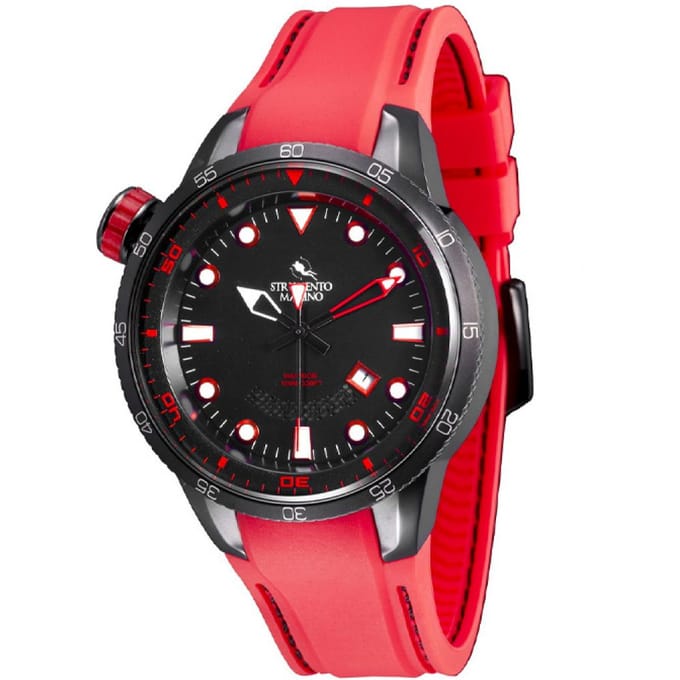 Strumento Marino SM108S-BK-NR-RS-RS Horloge Heren 44MM 10ATM