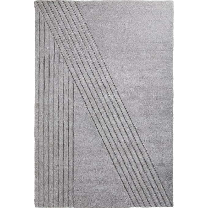 Woud Kyoto Vloerkleed - grijs - 200 x 300 cm
