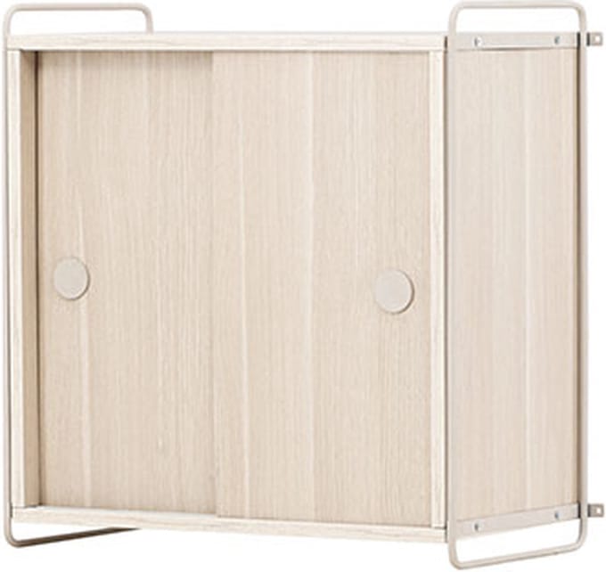 Parly dressoir wandkast 2 deuren whitewash.