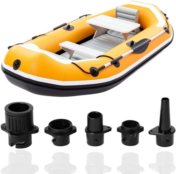 Ventieladapter voor SUP, Boot en Kite – Geschikt voor Standaard Luchtpomp