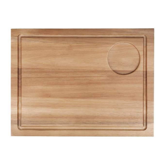Olympia Steakplank met Inzet Acacia 31x24cm DP139