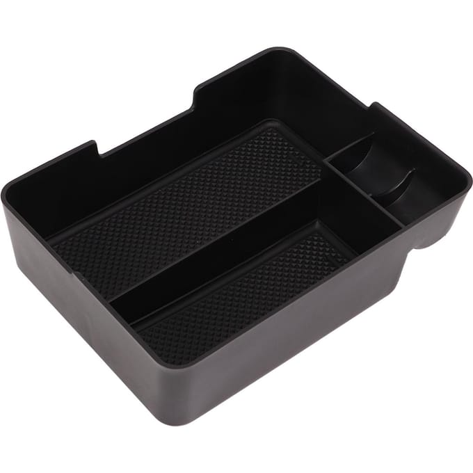 Opbergdoos Middenconsole Auto Centrale Armsteun Houder Lade Vervanging voor Tesla Model 3 Y 2020+ black