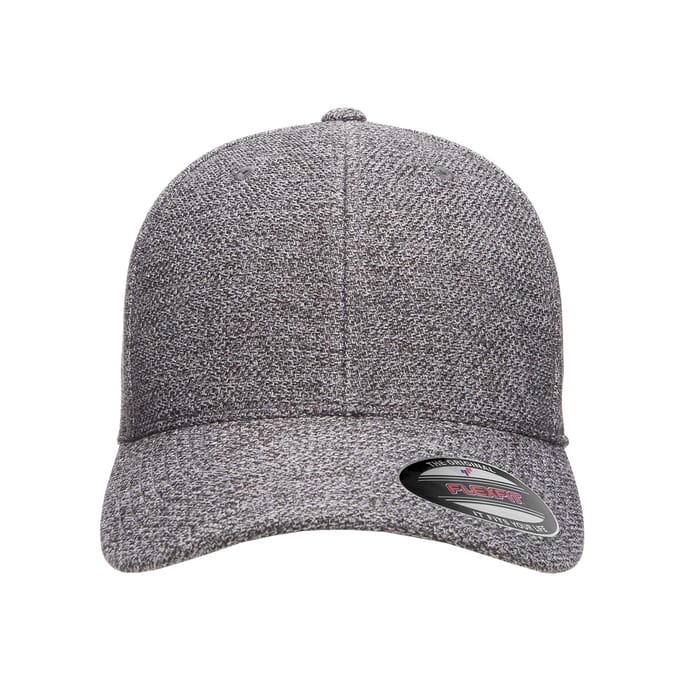 Flexfit Gemêleerde Baseball Cap (Donkere Heide Grijs)
