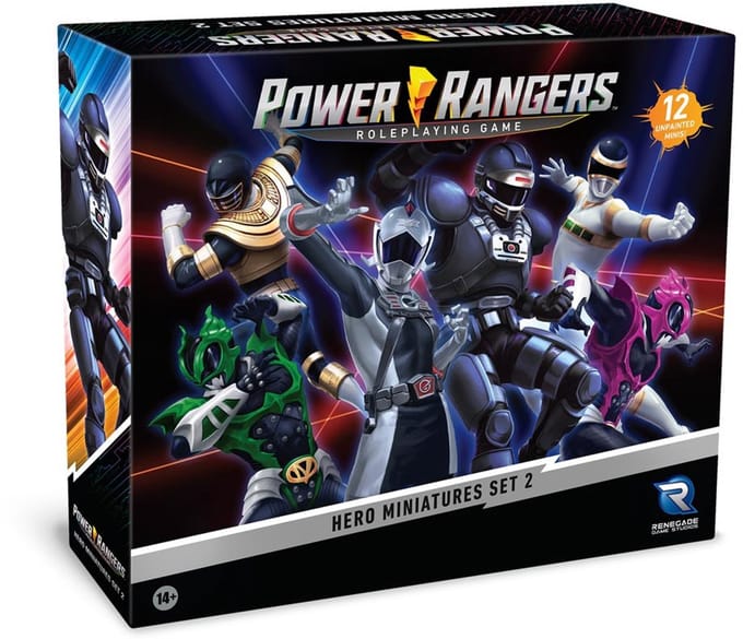 Power Rangers: RPG Hero Miniatures Set 2 - RPG - Miniaturen - Renegade Game Studios