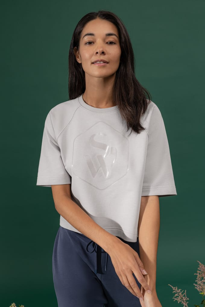 Sweat T-shirt Serie Cozy Mineral Grey