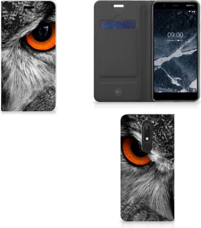 Nokia 5.1 (2018) Hoesje maken Uil