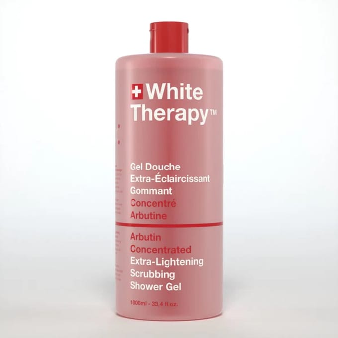 White therapy + Arbutin Concentrated Extra-Lightening Scrubbing Shower Gel, 1000ml
