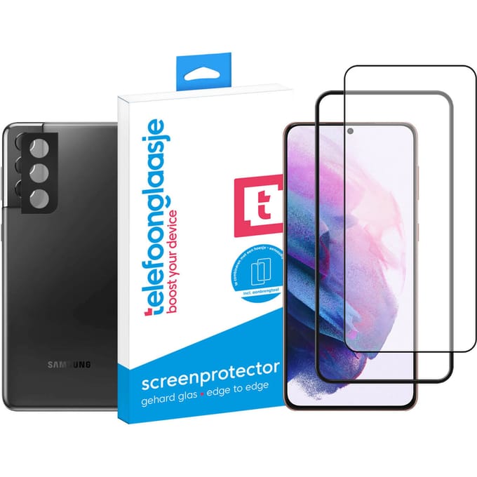 Samsung Galaxy S21 Plus scherm + camera screenprotector