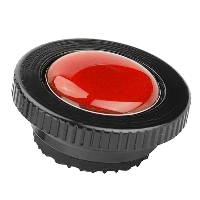 Mini ronde snelkoppelingsplaat van aluminiumlegering voor het Manfrotto Compact Action-statief (Rood) rood