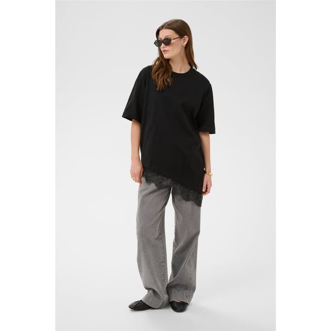 Dames-T-shirt Soaked in Luxury SLJina