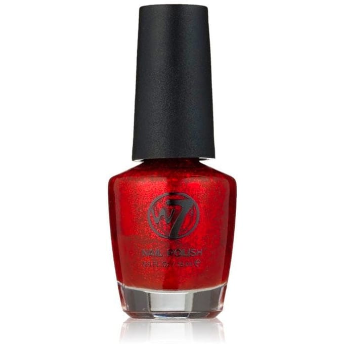 W7 Nailpolish 02 Red Dazzle 15 ml