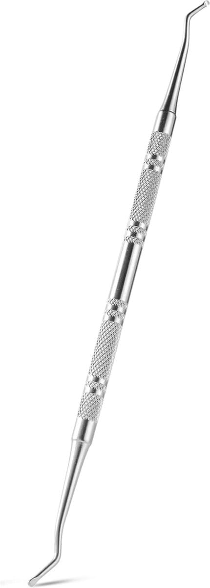 Christian Deluxe® - Professionele Nagellifter - Ingegroeide Teennagels - Dubbelzijdig - INOX