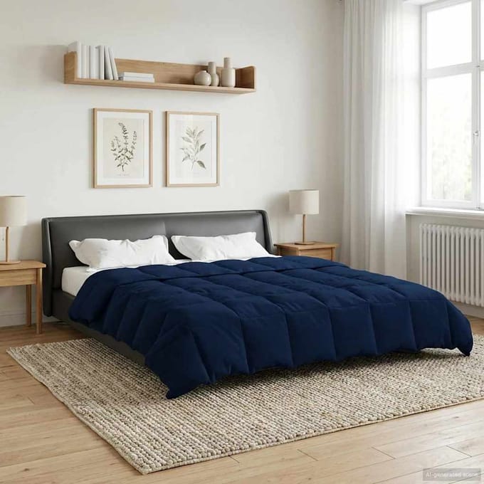 vidaXL - Zomer - Deken - 220 - x - 240 - cm - Zomer - Microvezel - (100% - polyester)