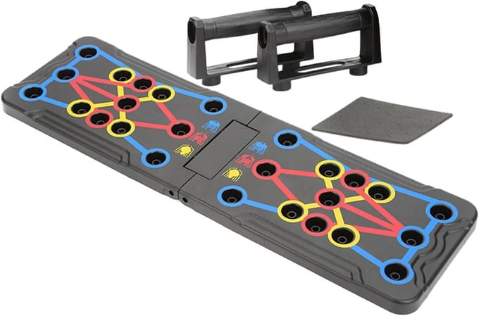 Push-up apparaat - Trainingsplank - Krachttraining thuis - Antislip handgrepen - Opvouwbaar ontwerp - Meerdere kleuren