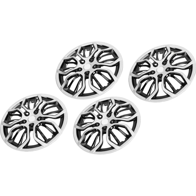 4 STUKS 14 Inch Velgdoppen Vervanging voor AX R14 Naafwielen s Afdekking white