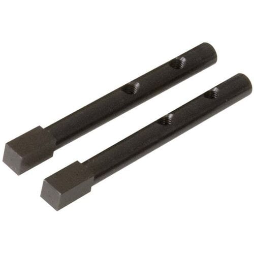 KS Tools 450.0197 Vierkante adapter, 10 mm, verpakking van 2 stuks, gebruineerd