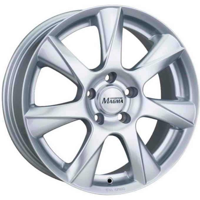Aluminium velg 16 inch MAGMA Celsio 5x108 6,5J ET43, Kleur Zilver