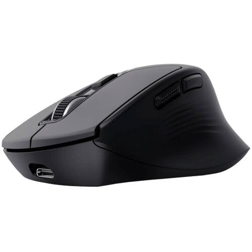 Trust Niven - Draadloze Muis - Multi-device - Stille Knoppen - Oplaadbaar - Zwart