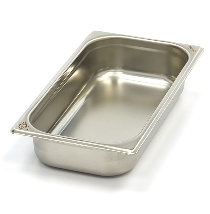 Gastronorm Bak - 1/3 GN - 6,5 cm Diep - RVS