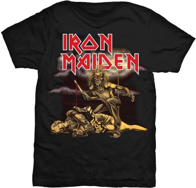 Iron Maiden - Slasher Dames T-shirt - S - Zwart