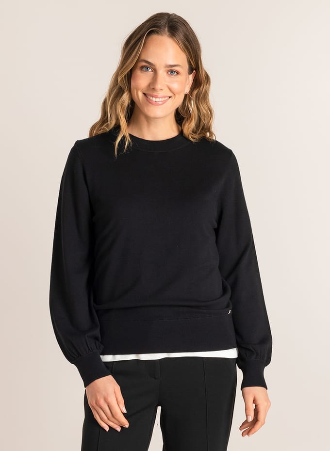 IVY BEAU Sita Tops - Black - maat 38