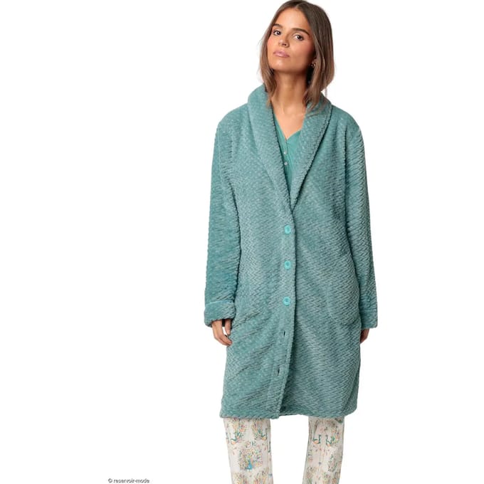 Dunne Binnenpolyester lange dames Admas Soft Peacock