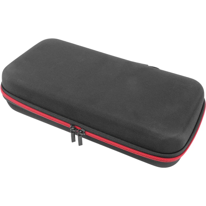 Boîte de Rangement pour Microphone Antichoc Anti-Chute Sac Zippé en EVA Étui pour Microphone Sans Fil black