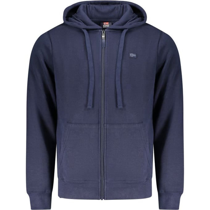 Noorwegen 1963 Marrone Katoenen Heren Sweatshirt