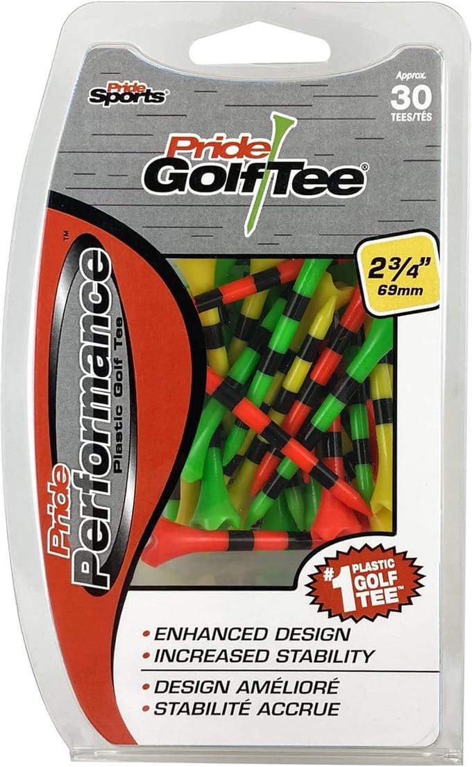 Golf Tees 2-3/4 Inch - Fruit Mix