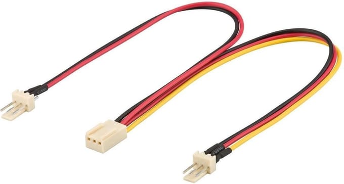 Pro Y-splitter Stroom cable - 3-pins