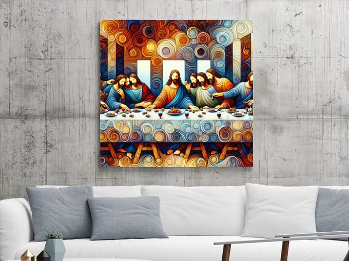 Kunstprint | Wanddecoratie | Dibond | 40 × 40 cm