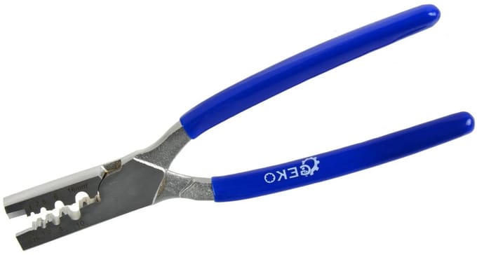 GEKO Kabelkniptang - Crimpbereik 0,5-16 mm² - Kunststof greep - 220 mm lengte