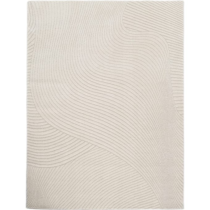 Modern tapijt Aurora crème 200x280 cm