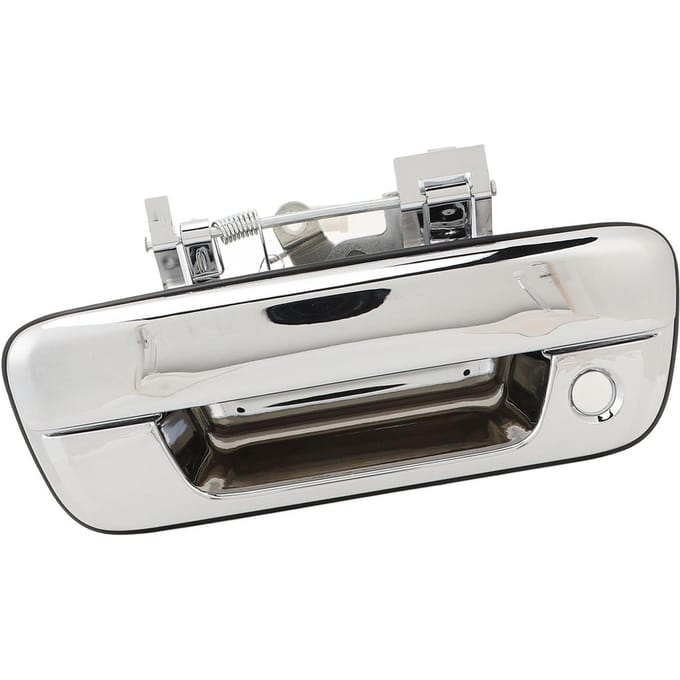 Achterklephandgreep Solide Constructie Achterklepslot Handgreep Vervanging voor Isuzu D-MAX 2002 tot 2011 Chroom white