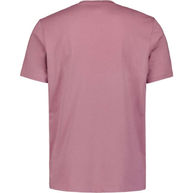 No Excess T-shirt crewneck solid basic mauve